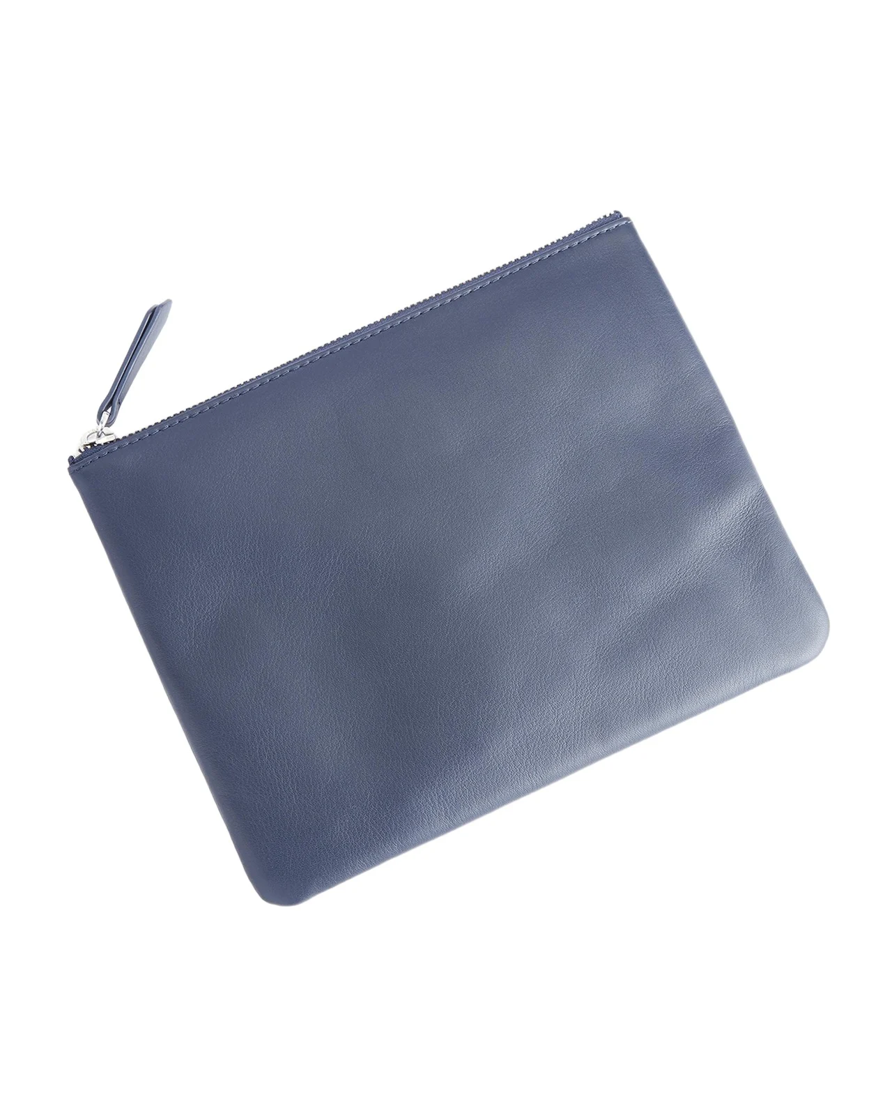 Royce New York Monogrammed Leather Zuppered Travel Organizer Pouch