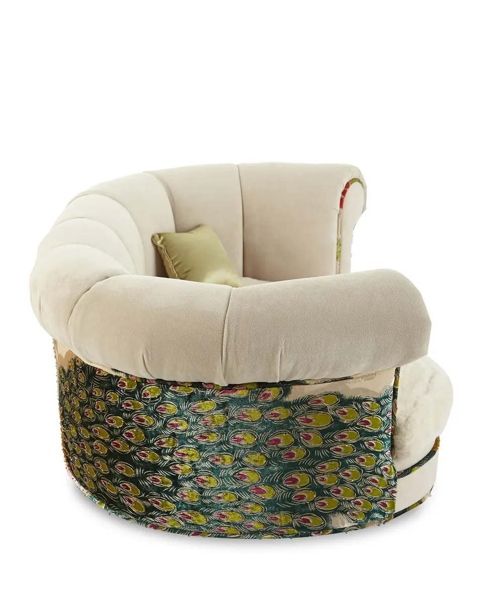 Haute House Dorina Peacock Pet Bed | Thumbnail 3 Haute House Dorina Peacock Pet Bed | Thumbnail 3