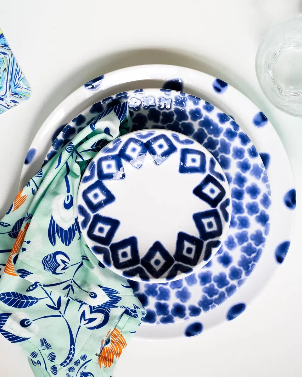 Vietri Santorini Dot Dinner Plate | Thumbnail 2