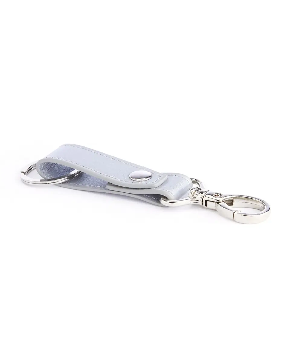 Royce New York Monogrammed Leather Valet Key Chain | Thumbnail 3