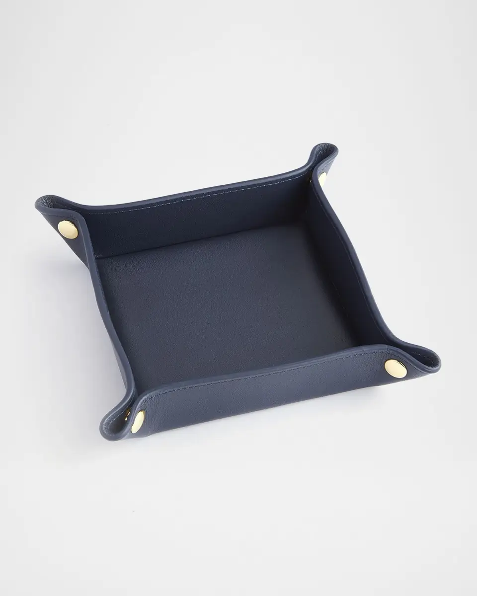 Royce New York Monogrammed Leather Catchall Valet Tray | Thumbnail 4 Royce New York Monogrammed Leather Catchall Valet Tray | Thumbnail 4