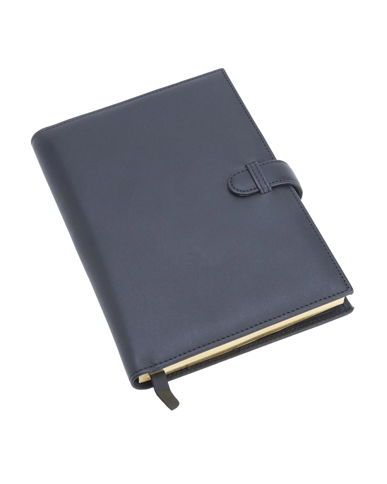 Royce New York Monogrammed Leather Executive Journal with Rollerball Pen