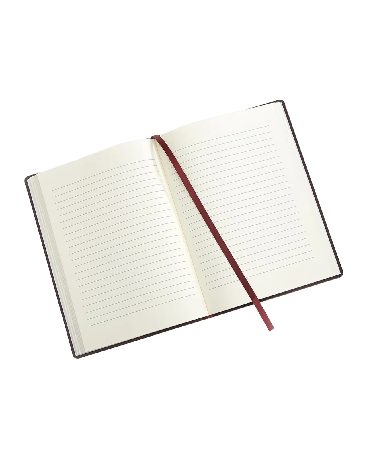 Royce New York Monogrammed Leather Bound Executive Notebook, Personalized