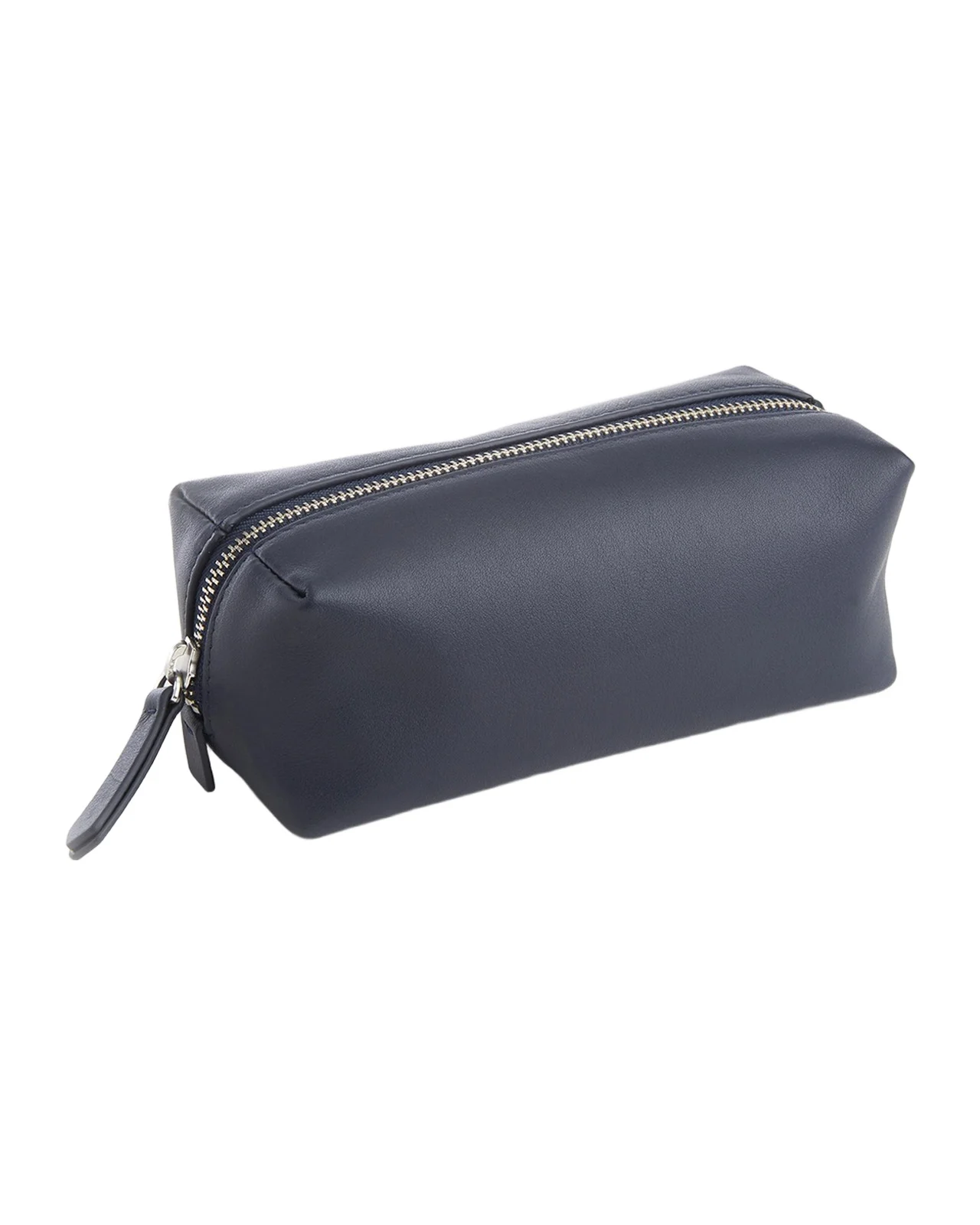 Royce New York Monogrammed Leather Zippered Utility Bag