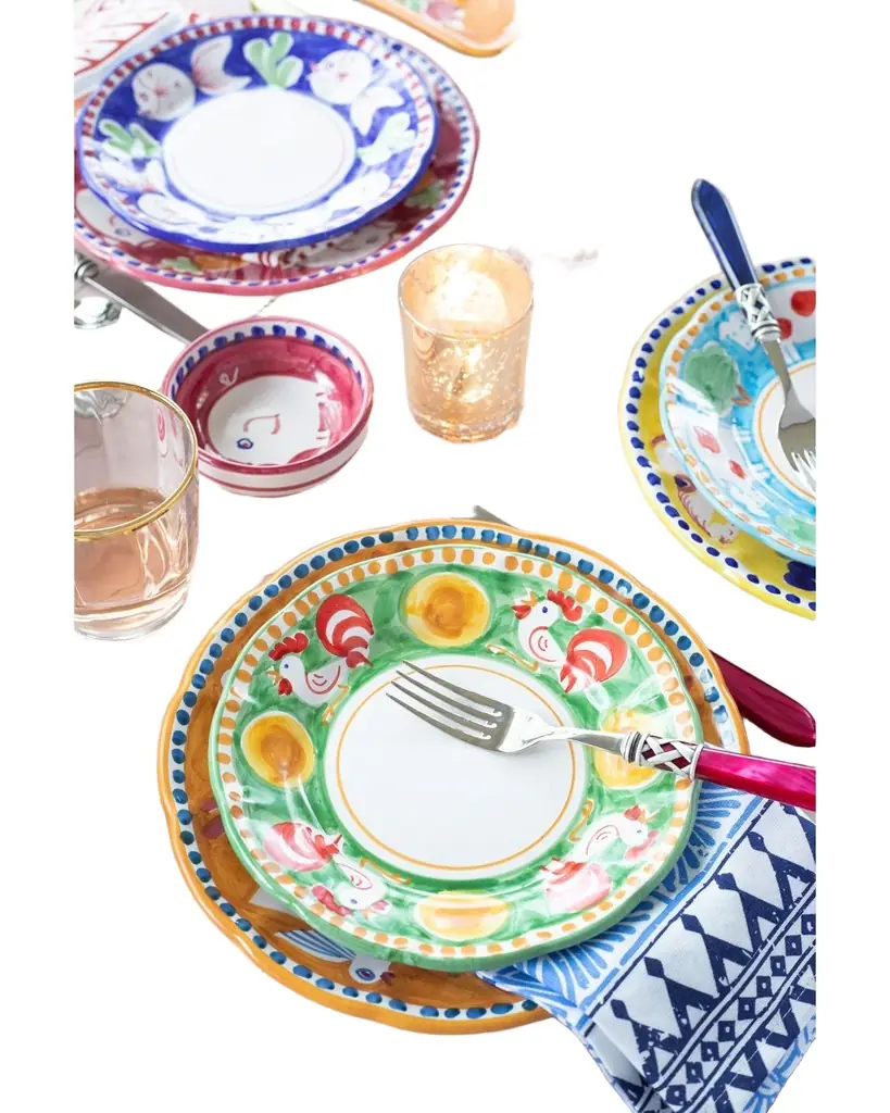 Vietri Campagna Gallina Dinner Plate