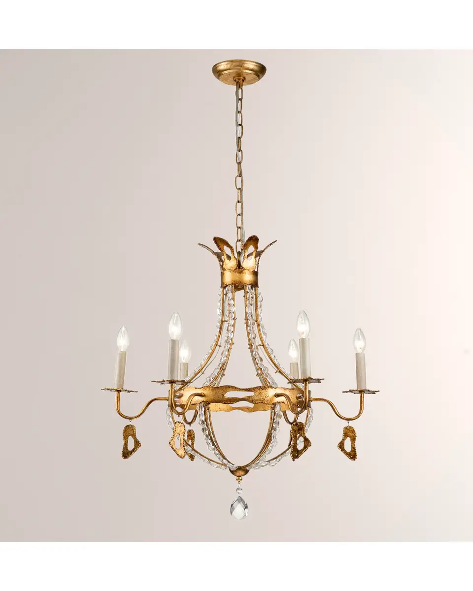 Lucas McKearn Monteleone 6-Light Chandelier | Thumbnail 2