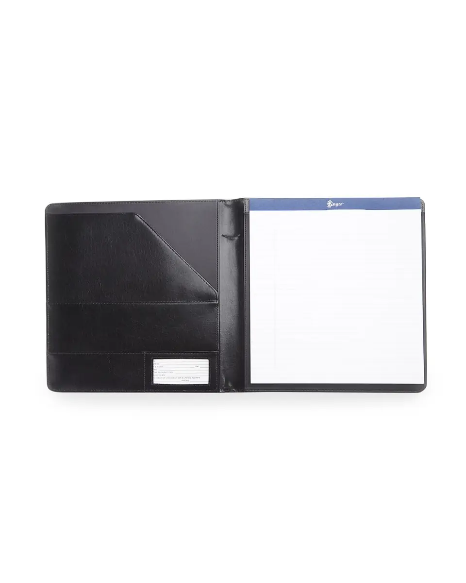Royce New York Executive Leather Writing Portfolio, Personalized | Thumbnail 3