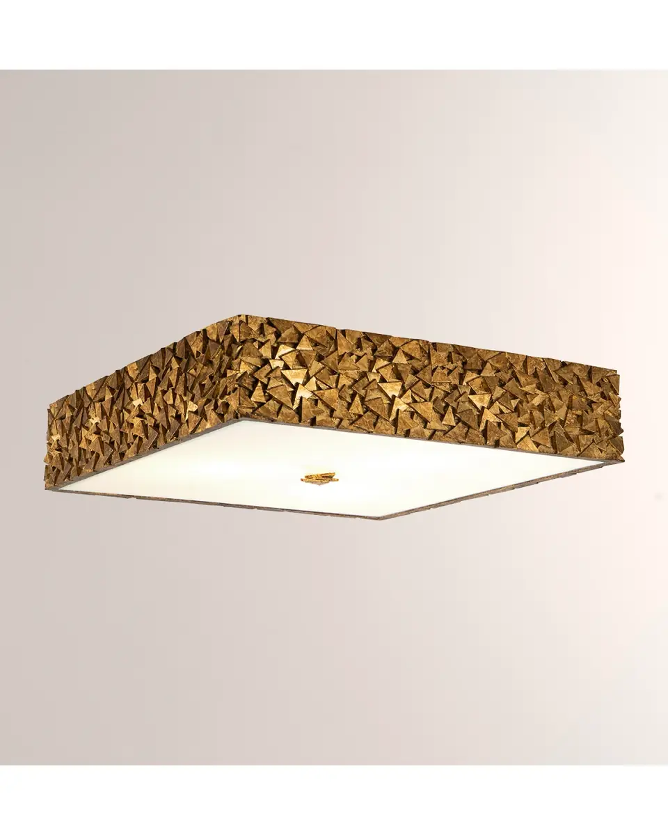 Lucas McKearn Mosaic 3-Light Square Ceiling Light | Thumbnail 2 Lucas McKearn Mosaic 3-Light Square Ceiling Light | Thumbnail 2