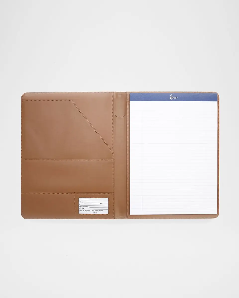 Royce New York Executive Leather Writing Portfolio, Personalized | Thumbnail 5 Royce New York Executive Leather Writing Portfolio, Personalized | Thumbnail 5