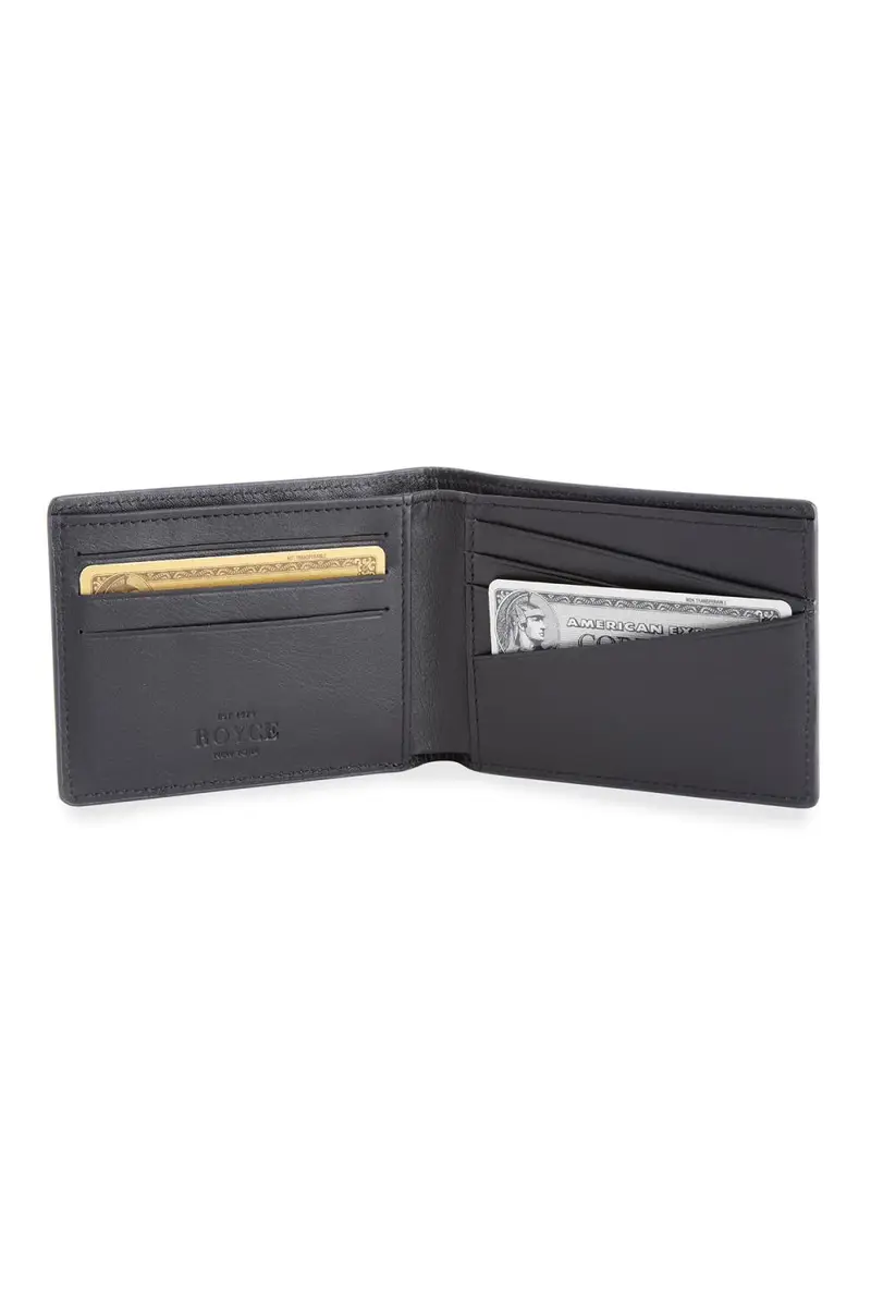 Royce New York RFID Blocking Bifold Wallet, Personalized | Thumbnail 3 Royce New York RFID Blocking Bifold Wallet, Personalized | Thumbnail 3
