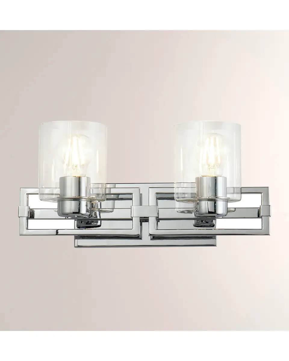 Lucas McKearn Estes 2-Light Bath Vanity Light | Thumbnail 2