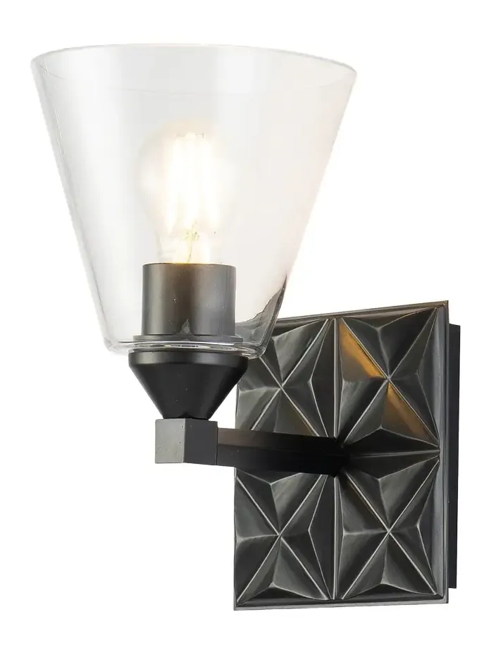 Lucas McKearn Alpha 1-Light Bath Vanity Light