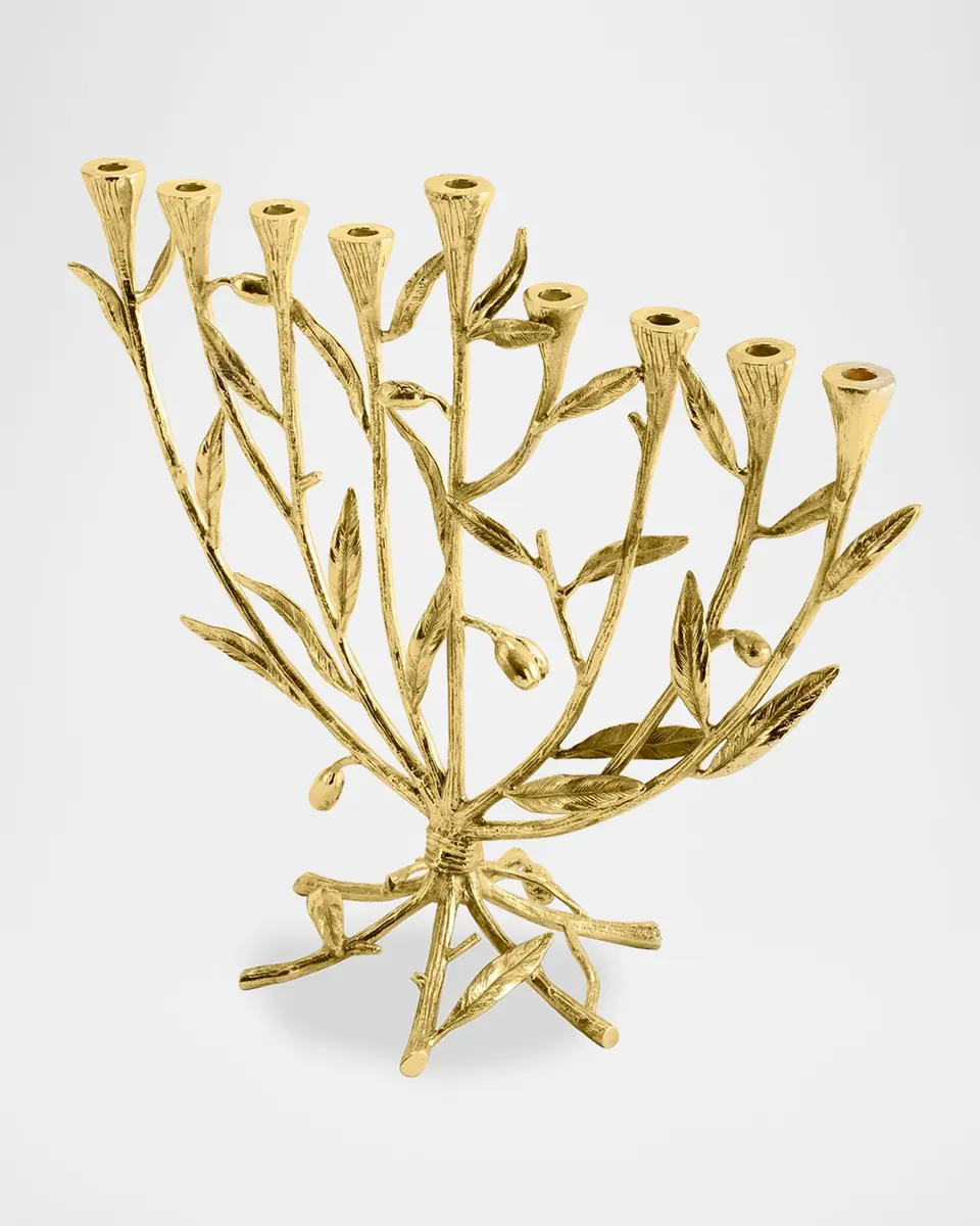 Michael Aram Olive Branch Menorah | Thumbnail 2