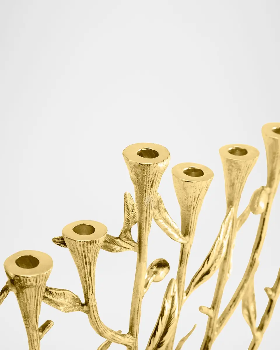 Michael Aram Olive Branch Menorah | Thumbnail 4