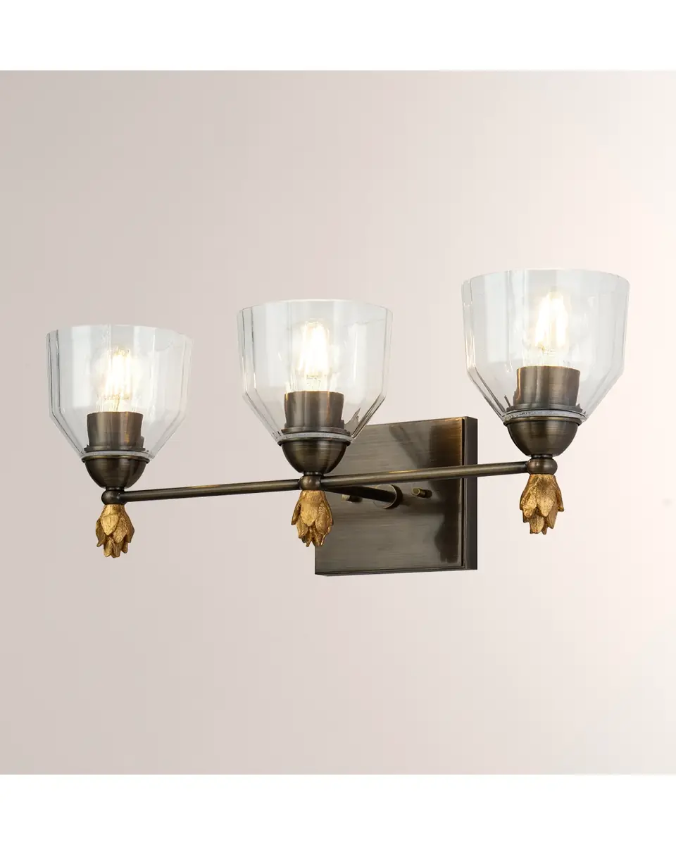 Lucas McKearn Felice 3-Light Bath Vanity Light | Thumbnail 2 Lucas McKearn Felice 3-Light Bath Vanity Light | Thumbnail 2