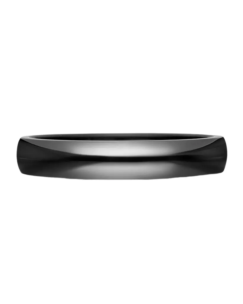 David Yurman Men's DY Classic Band Ring in Titanium, 4mm | Image 1 David Yurman Men's DY Classic Band Ring in Titanium, 4mm | Image 1