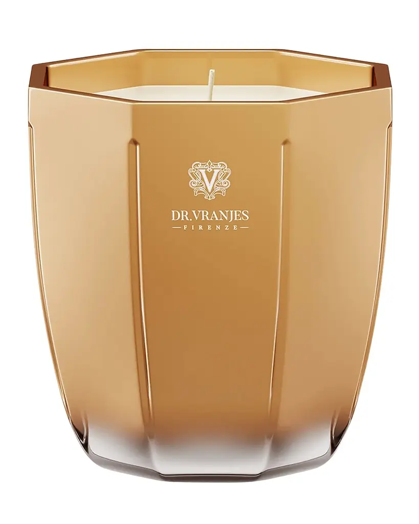DR. VRANJES FIRENZE 7 oz. Oud Nobile Oro Metallic Candle | Image 1 DR. VRANJES FIRENZE 7 oz. Oud Nobile Oro Metallic Candle | Image 1
