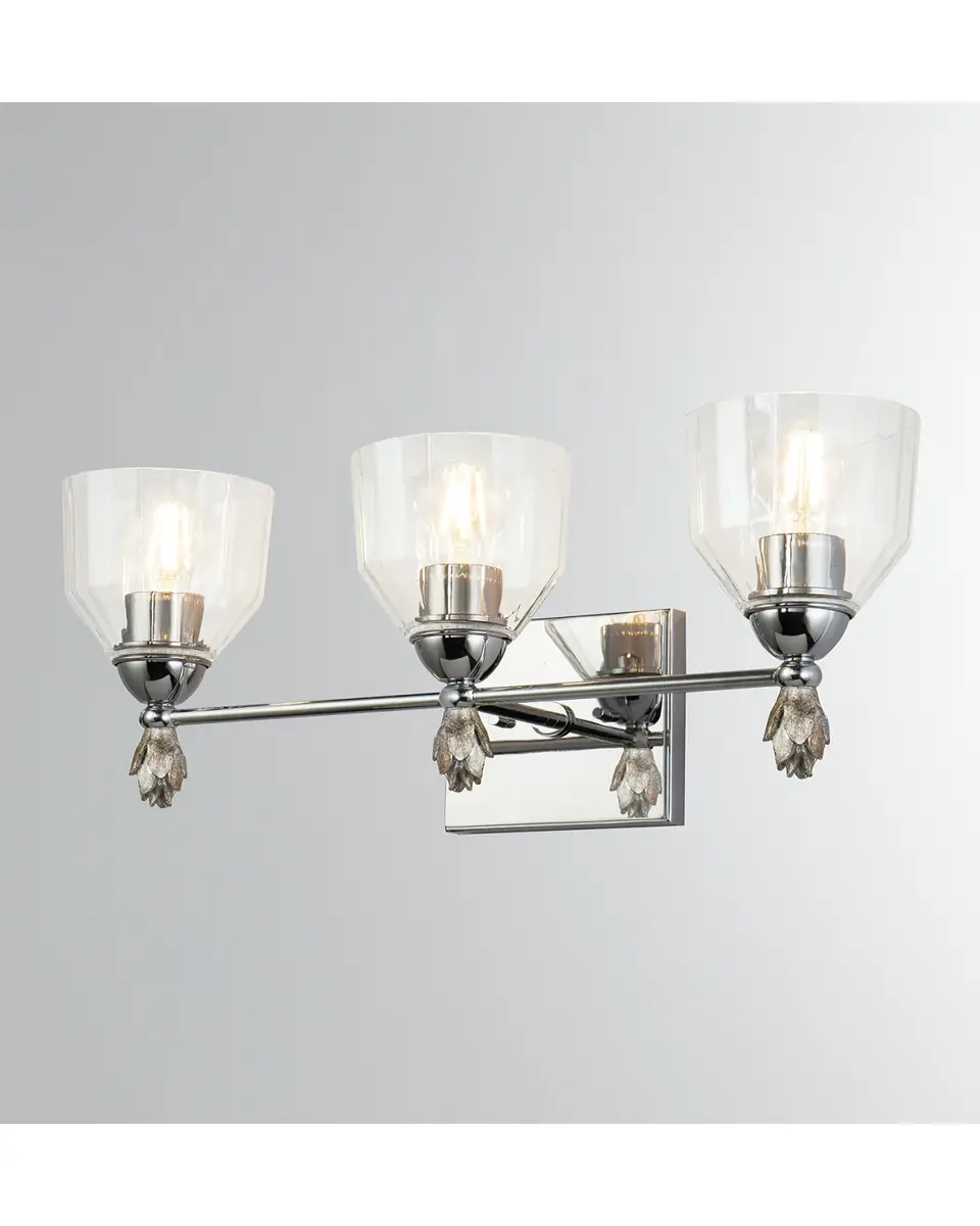 Lucas McKearn Felice 3-Light Bath Vanity Light | Thumbnail 2 Lucas McKearn Felice 3-Light Bath Vanity Light | Thumbnail 2