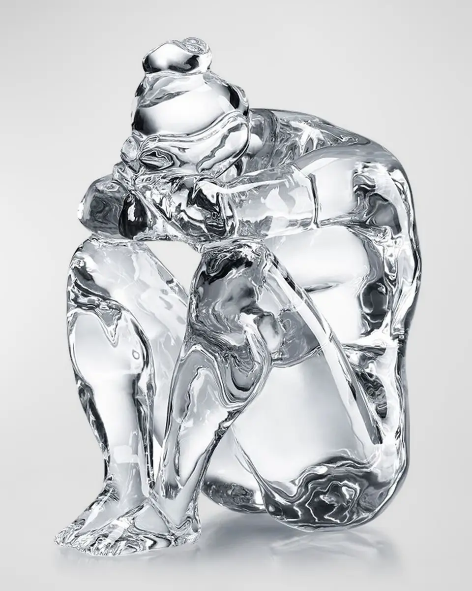 Baccarat Crystal "La Nuit" Sculpture | Thumbnail 2 Baccarat Crystal "La Nuit" Sculpture | Thumbnail 2