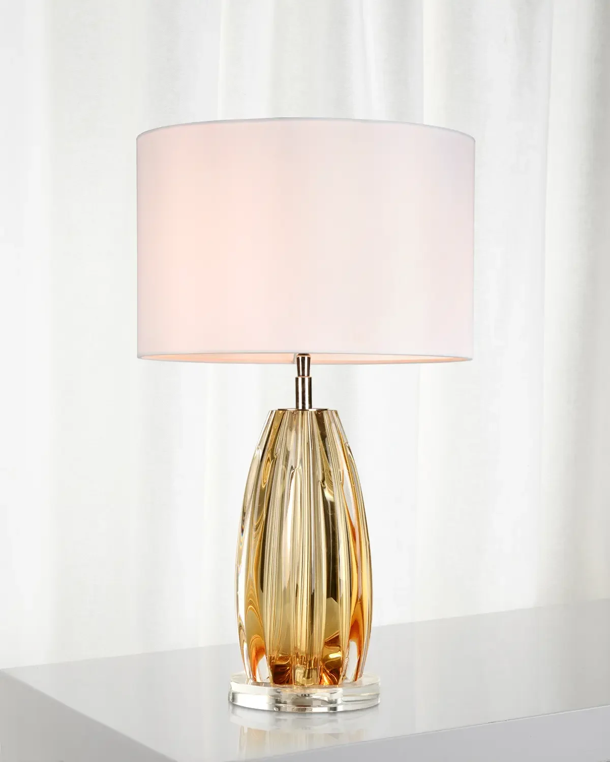 Lucas McKearn Cognac Table Lamp