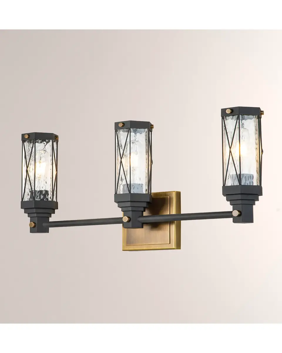 Lucas McKearn Abbey 3-Light Bath Vanity Light | Thumbnail 2 Lucas McKearn Abbey 3-Light Bath Vanity Light | Thumbnail 2