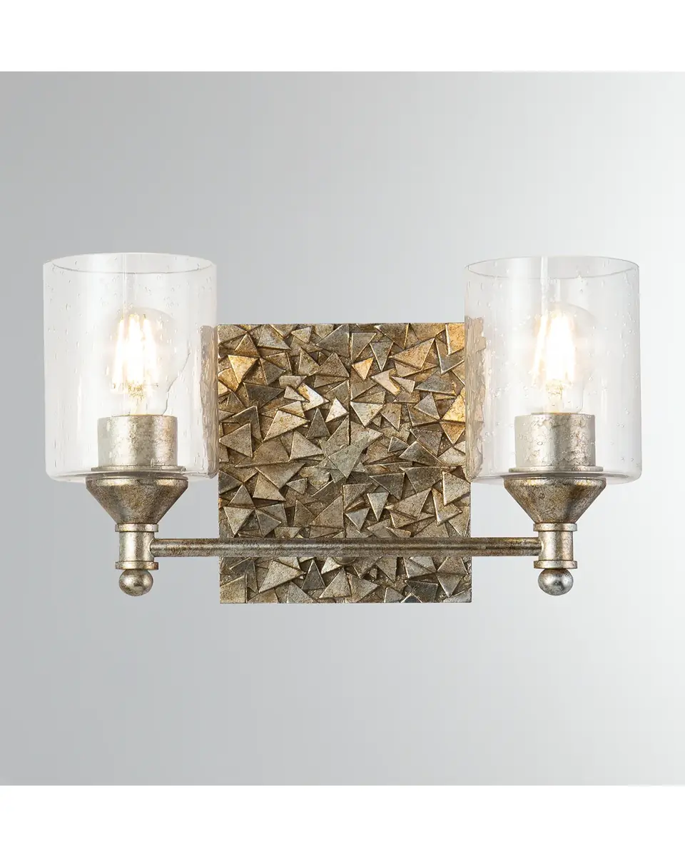 Lucas McKearn Mosaic 2-Light Bath Vanity Light | Thumbnail 2 Lucas McKearn Mosaic 2-Light Bath Vanity Light | Thumbnail 2