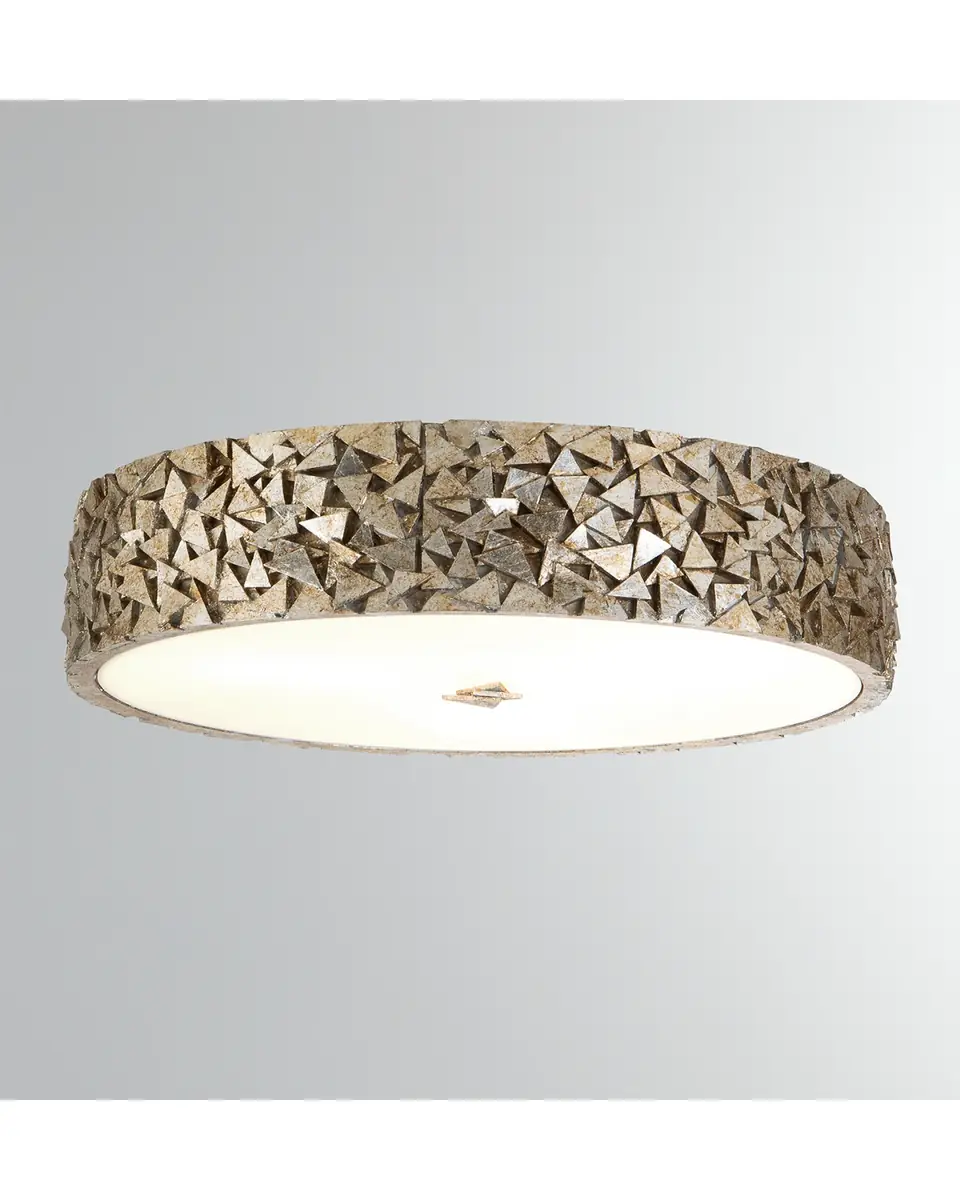 Lucas McKearn Mosaic 3-Light Ceiling Light, 16" | Thumbnail 2 Lucas McKearn Mosaic 3-Light Ceiling Light, 16" | Thumbnail 2
