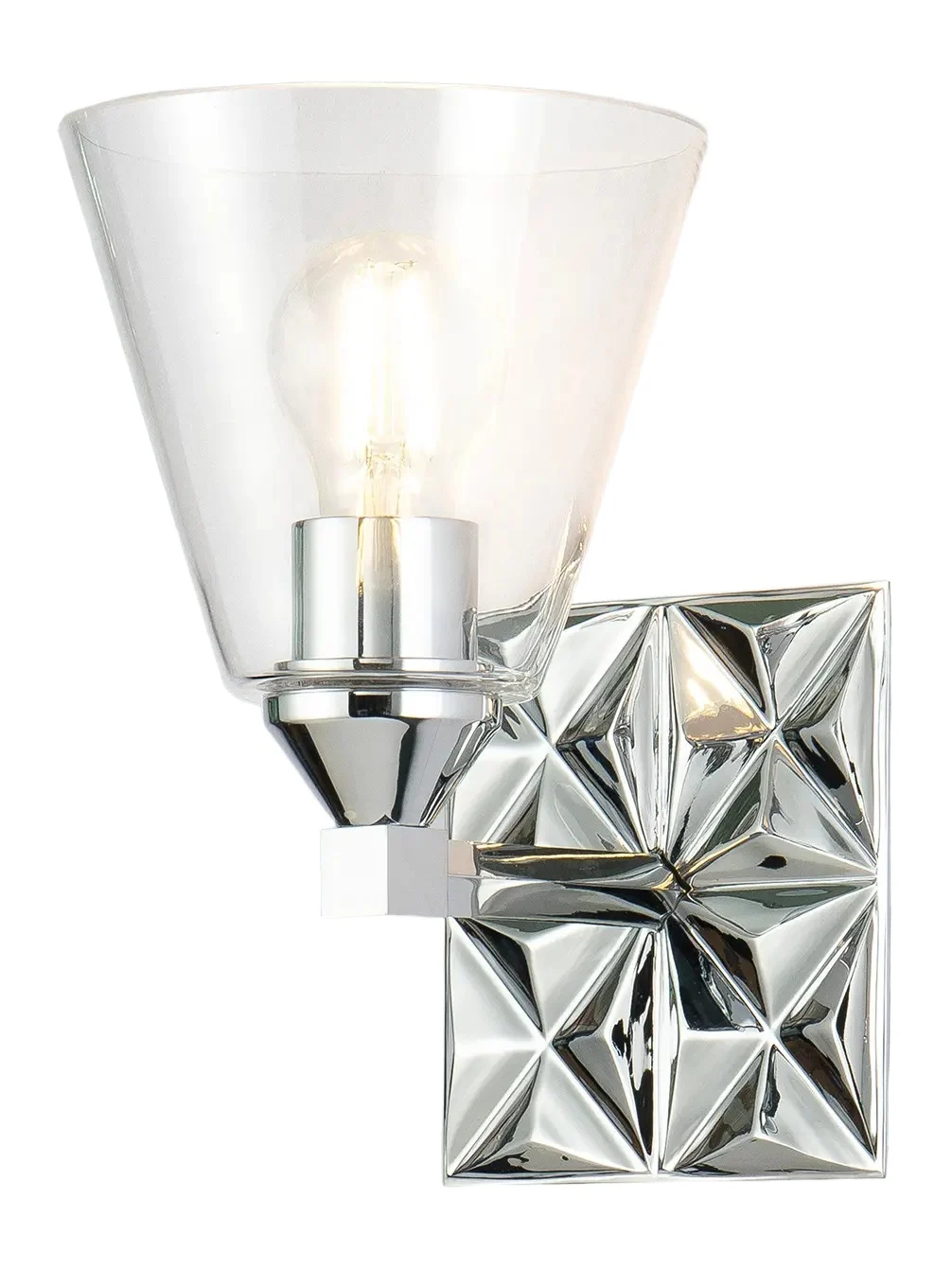 Lucas McKearn Alpha 1-Light Bath Vanity Light
