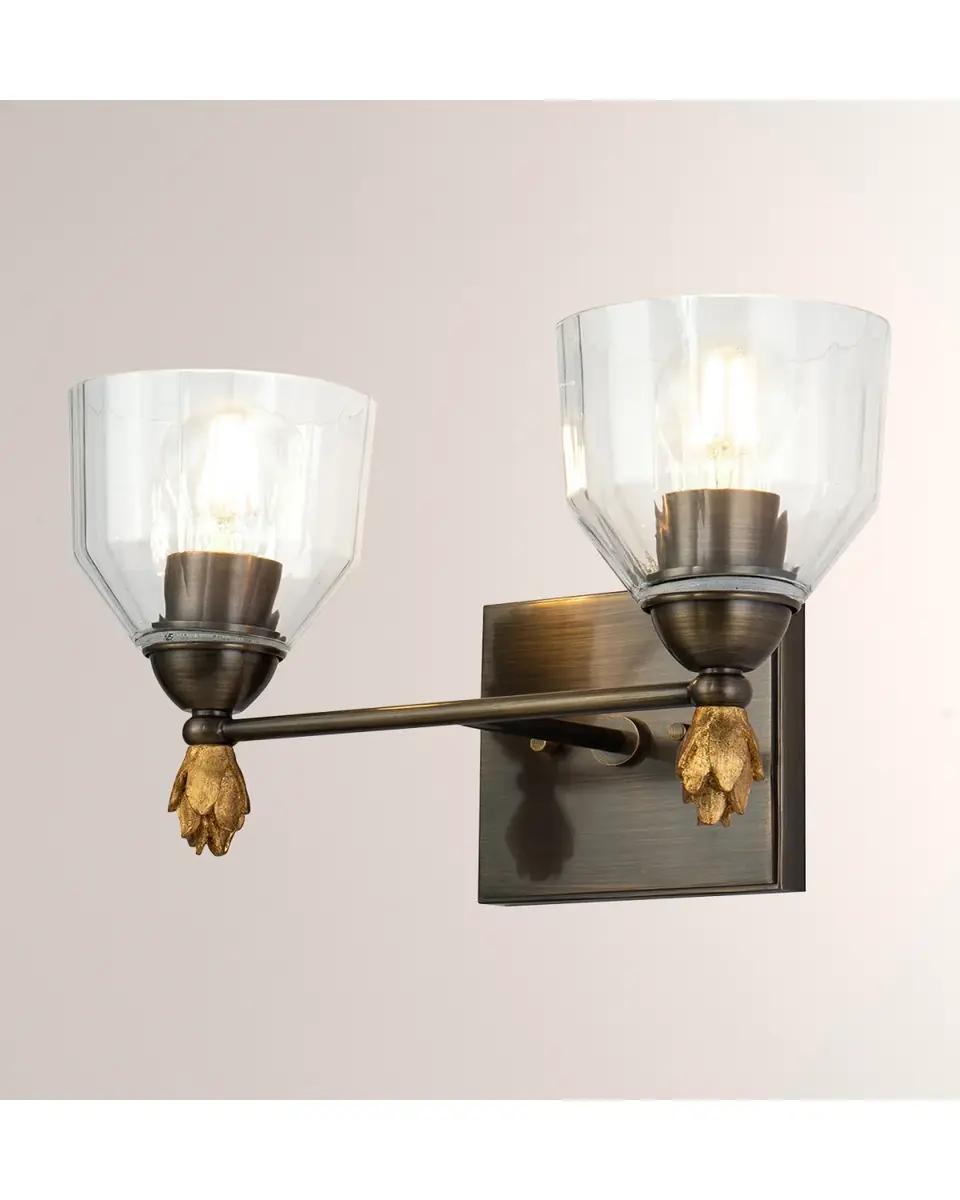 Lucas McKearn Felice 2-Light Bath Vanity Light | Thumbnail 2 Lucas McKearn Felice 2-Light Bath Vanity Light | Thumbnail 2