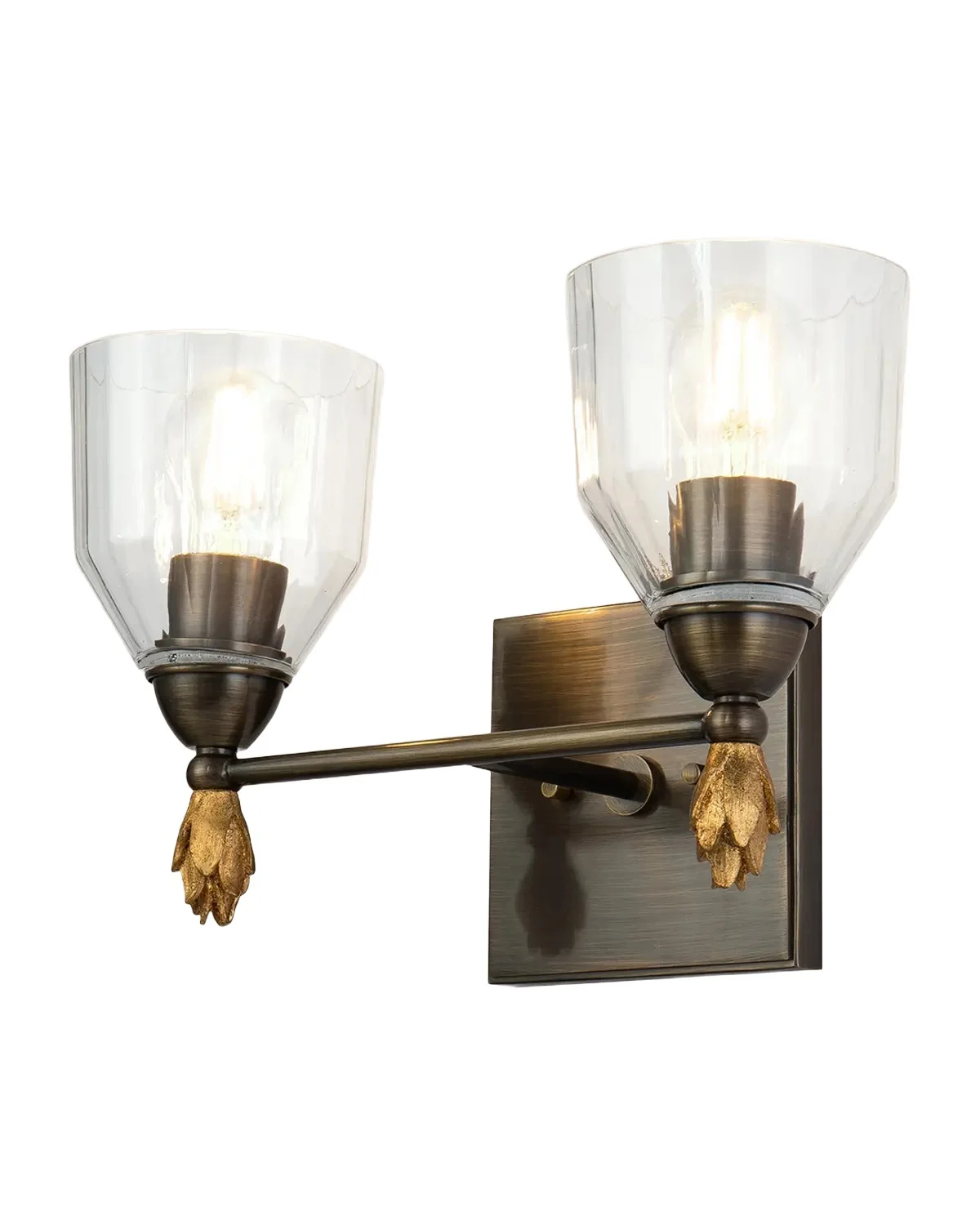 Lucas McKearn Felice 2-Light Bath Vanity Light