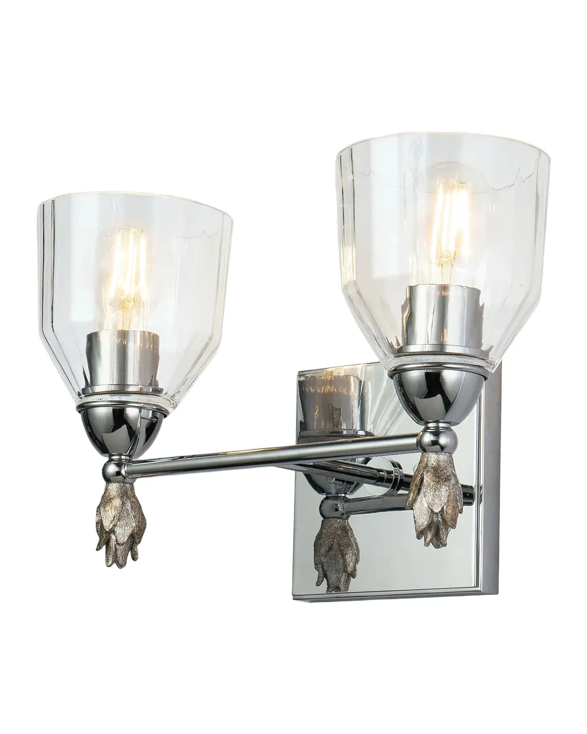 Lucas McKearn Felice 2-Light Bath Vanity Light