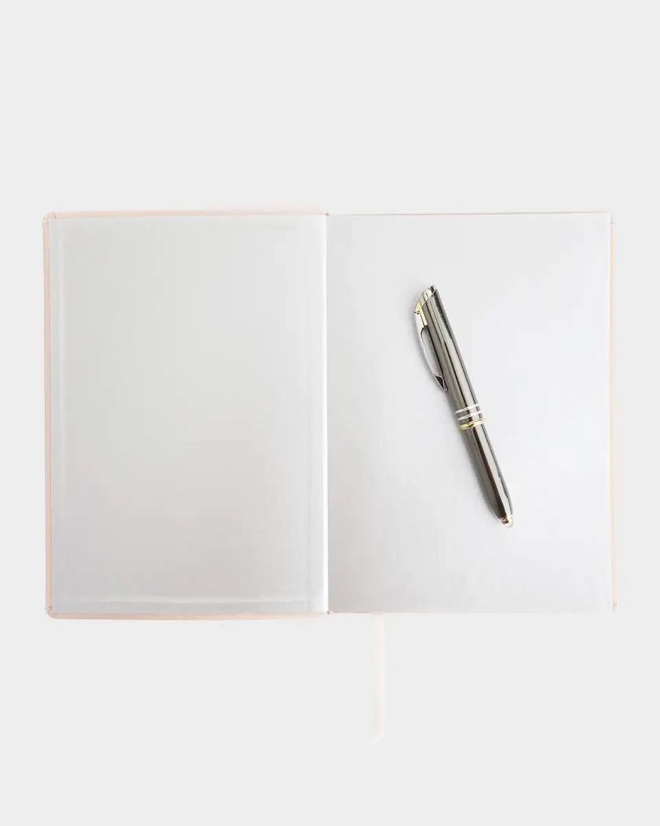 Royce New York Monogrammed Leather Bound Executive Notebook, Personalized | Thumbnail 2