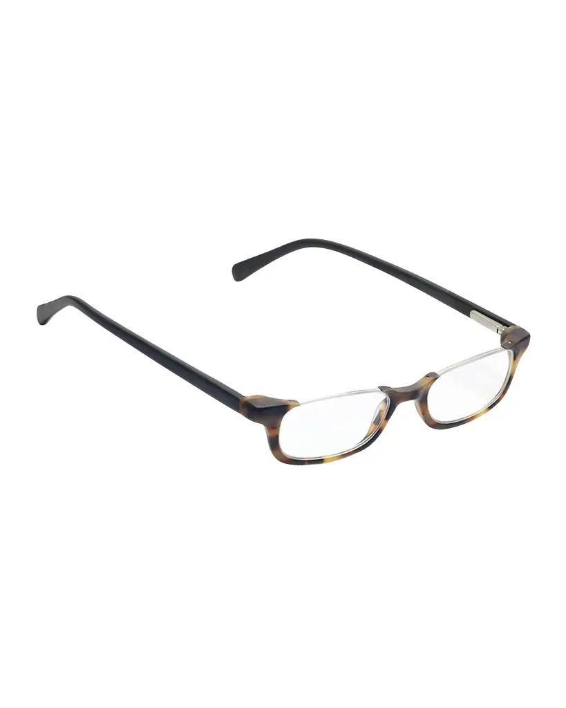 Eyebobs What Inheritance Semi-Rimless Rectangle Acetate Reader Glasses