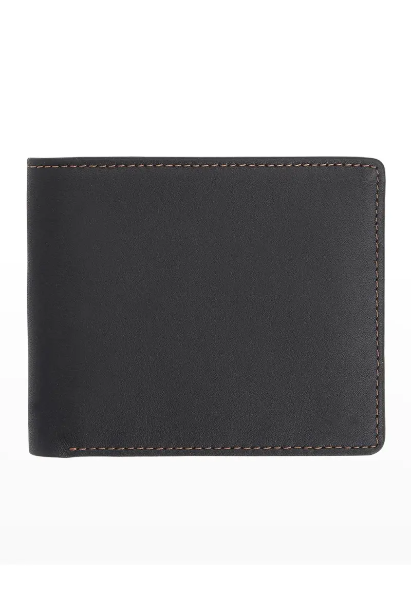 Royce New York Personalized Leather RFID-Blocking Trifold Wallet | Thumbnail 3