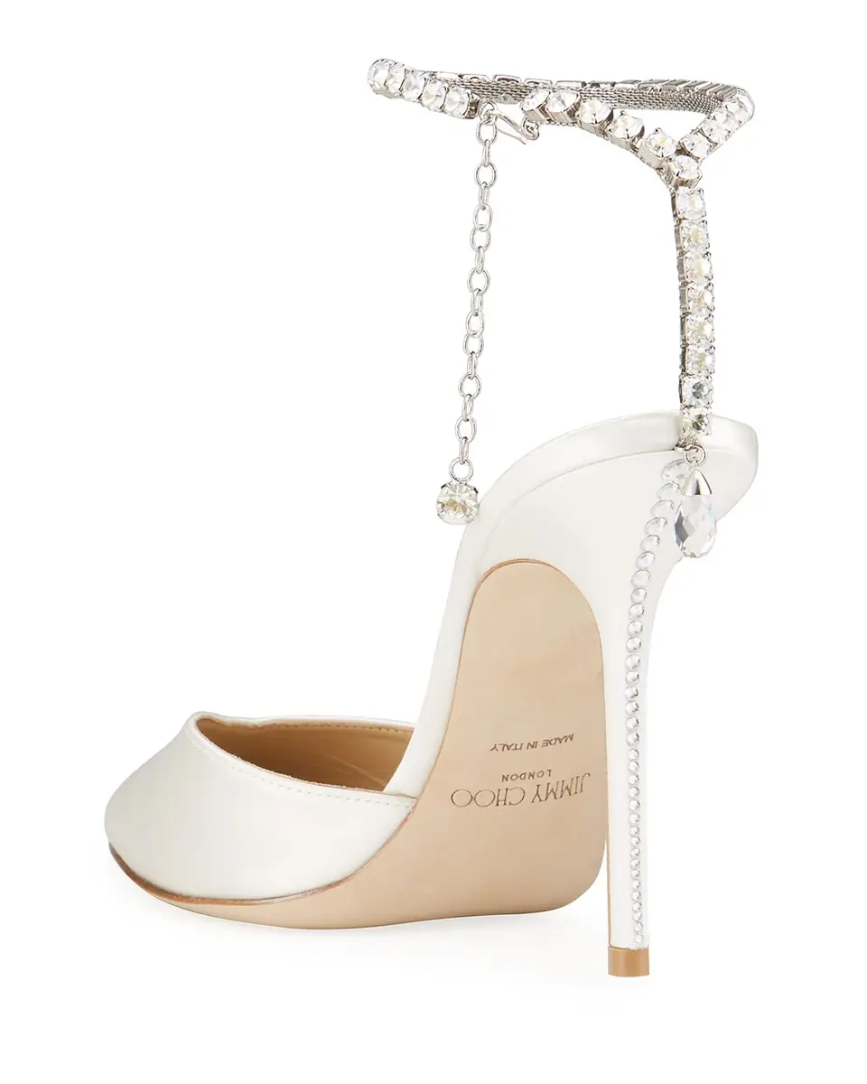 Jimmy Choo Saeda Crystal Charm Pumps | Thumbnail 3 Jimmy Choo Saeda Crystal Charm Pumps | Thumbnail 3