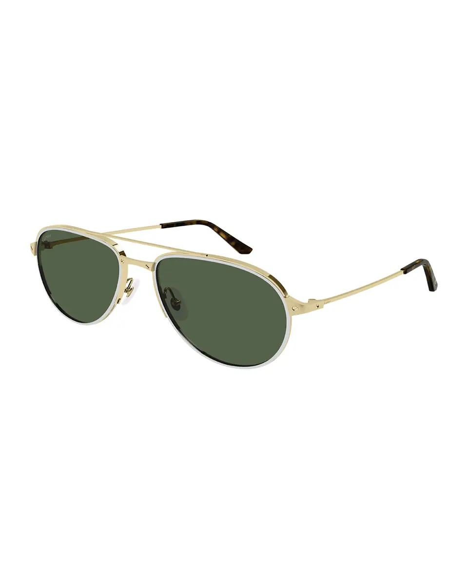 Cartier Men's Polarized Aviator Sunglasses | Thumbnail 2