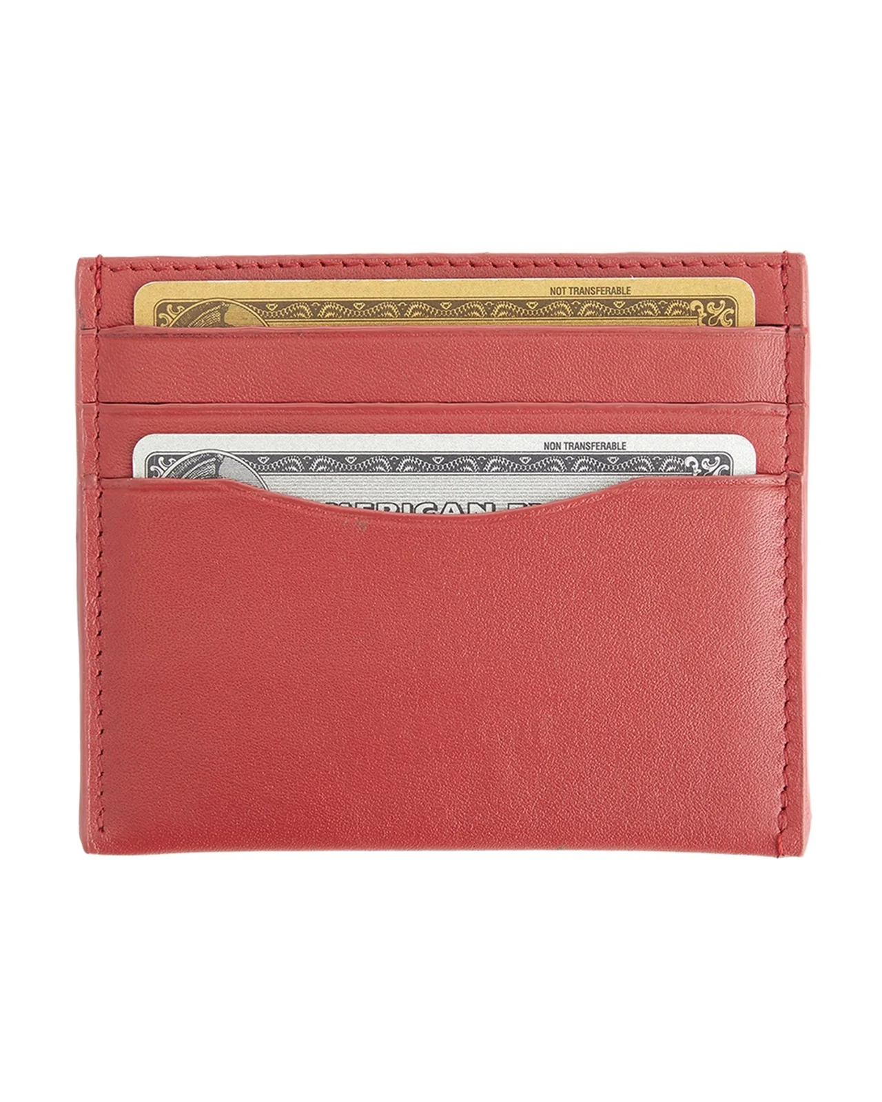 Royce New York Personalized Leather RFID Blocking Minimalist Card Case