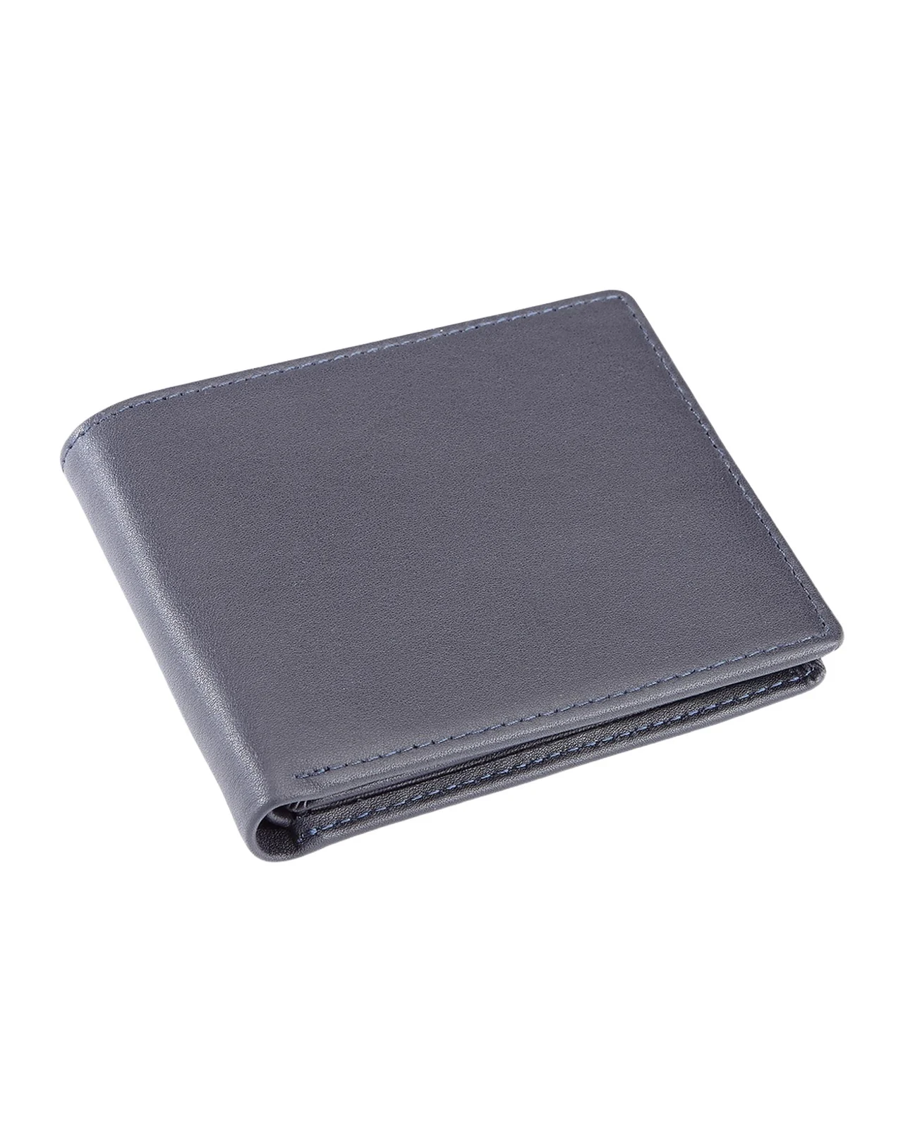 Royce New York Personalized Leather RFID-Blocking Trifold Wallet