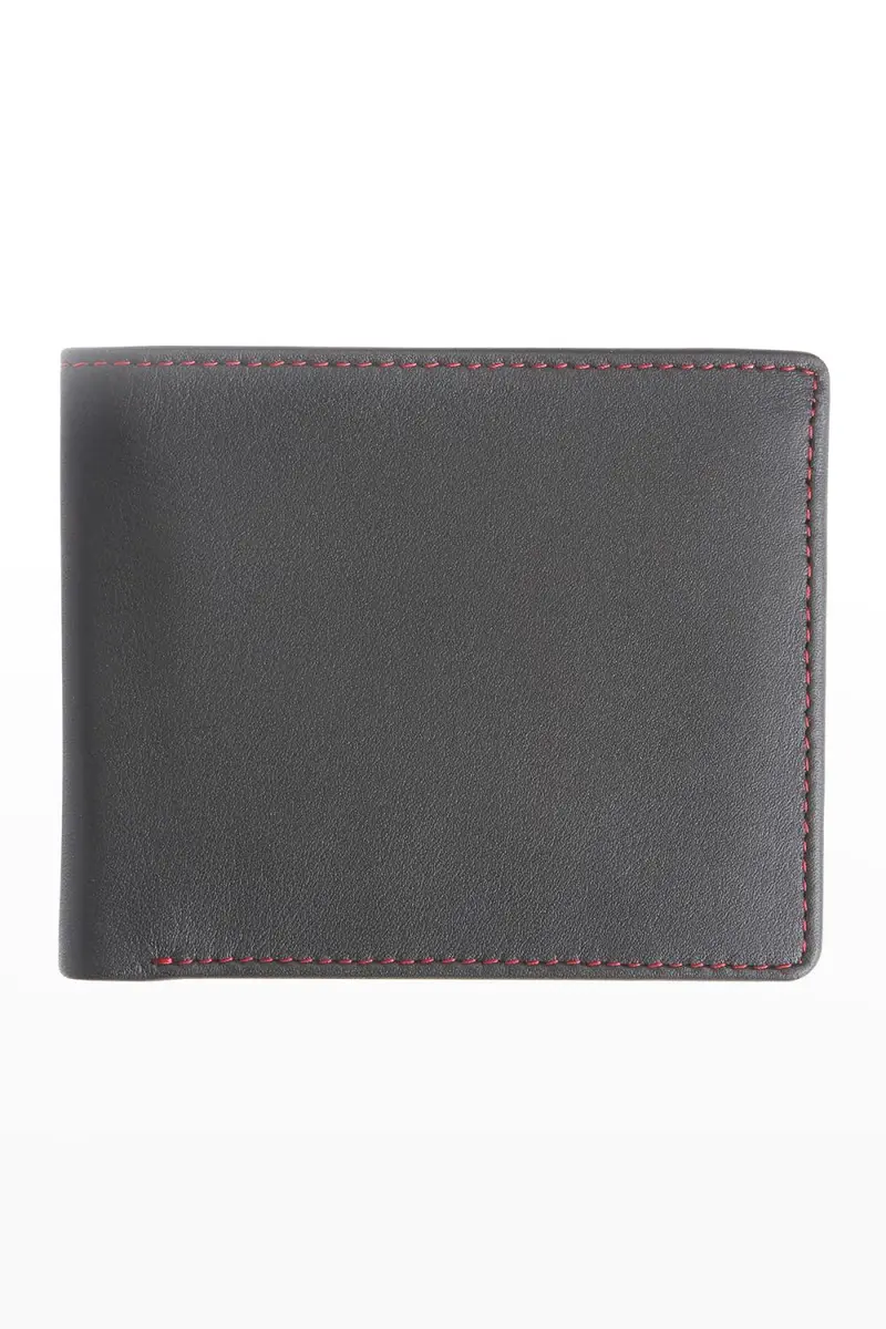 Royce New York Personalized Leather RFID-Blocking Trifold Wallet | Thumbnail 3