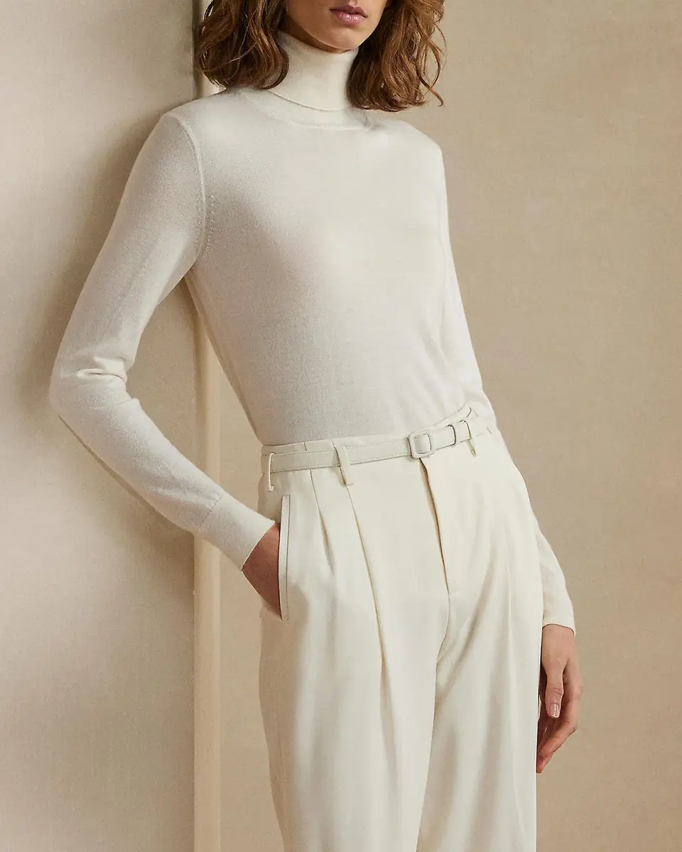 Ralph Lauren Collection Cashmere Turtleneck Sweater | Thumbnail 2