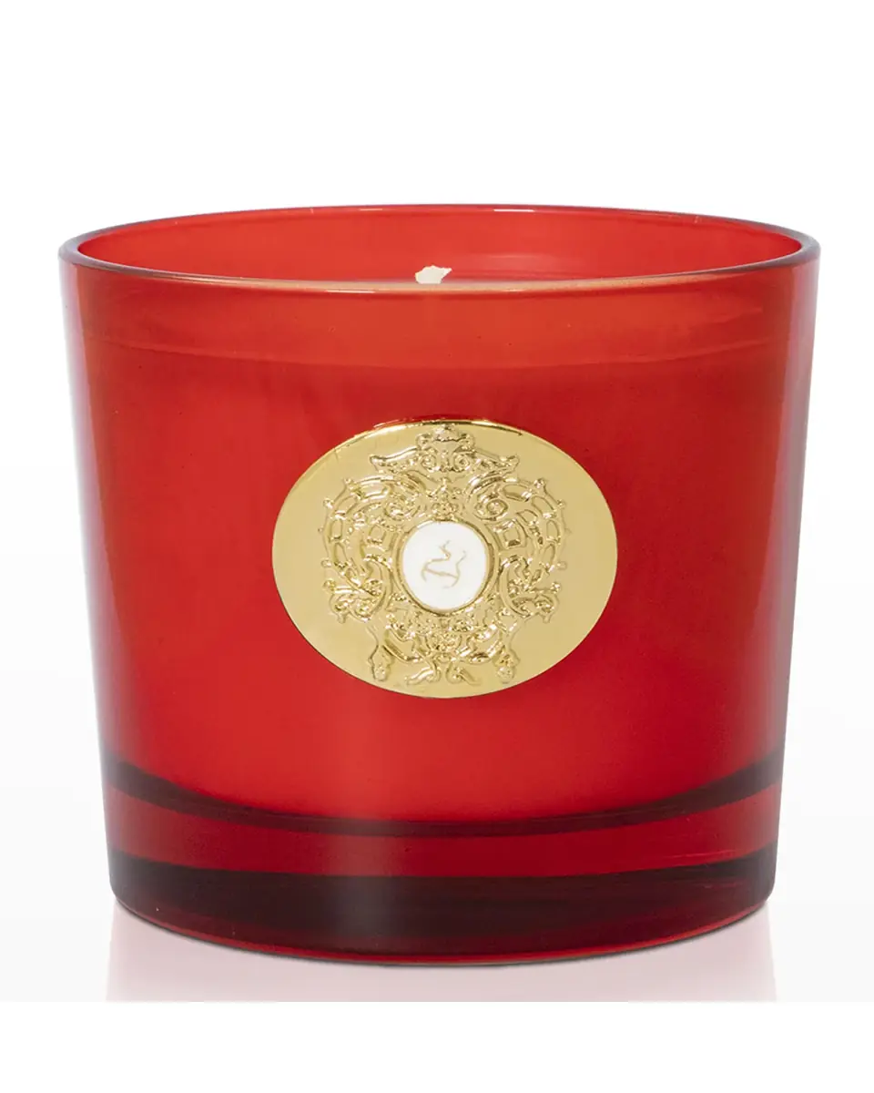 Tiziana Terenzi 8.81 oz. Wirtanen Red Glass Candle | Thumbnail 2