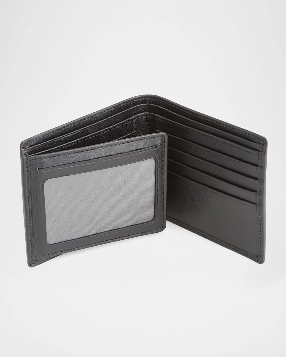 Royce New York Personalized Leather RFID-Blocking Trifold Wallet | Thumbnail 2 Royce New York Personalized Leather RFID-Blocking Trifold Wallet | Thumbnail 2