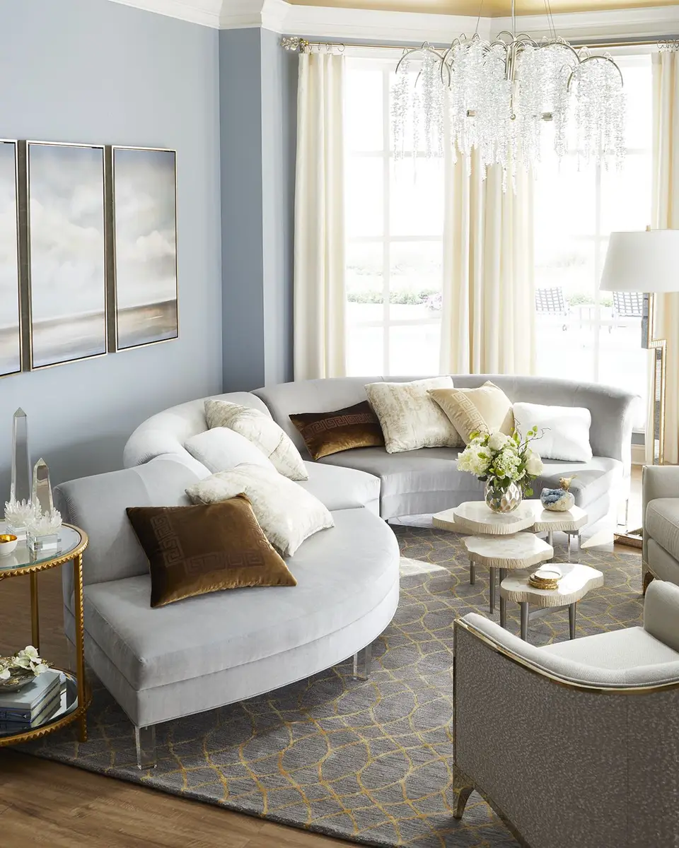 Haute House Adele Sectional | Thumbnail 4