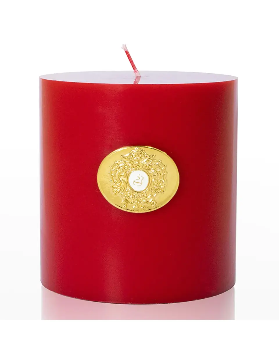 Tiziana Terenzi 31.74 oz. Tempel Red Cylindrical Candle | Thumbnail 2 Tiziana Terenzi 31.74 oz. Tempel Red Cylindrical Candle | Thumbnail 2