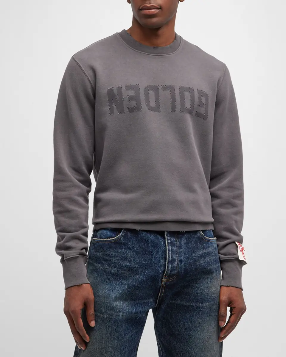 Golden Goose Men's Golden Sweatshirt | Thumbnail 3 Golden Goose Men's Golden Sweatshirt | Thumbnail 3