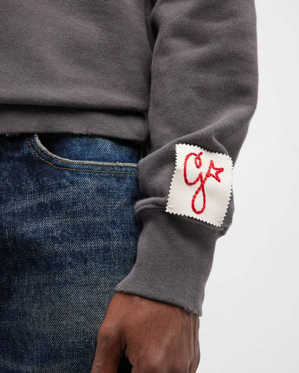 Golden Goose Men's Golden Sweatshirt | Thumbnail 4 Golden Goose Men's Golden Sweatshirt | Thumbnail 4