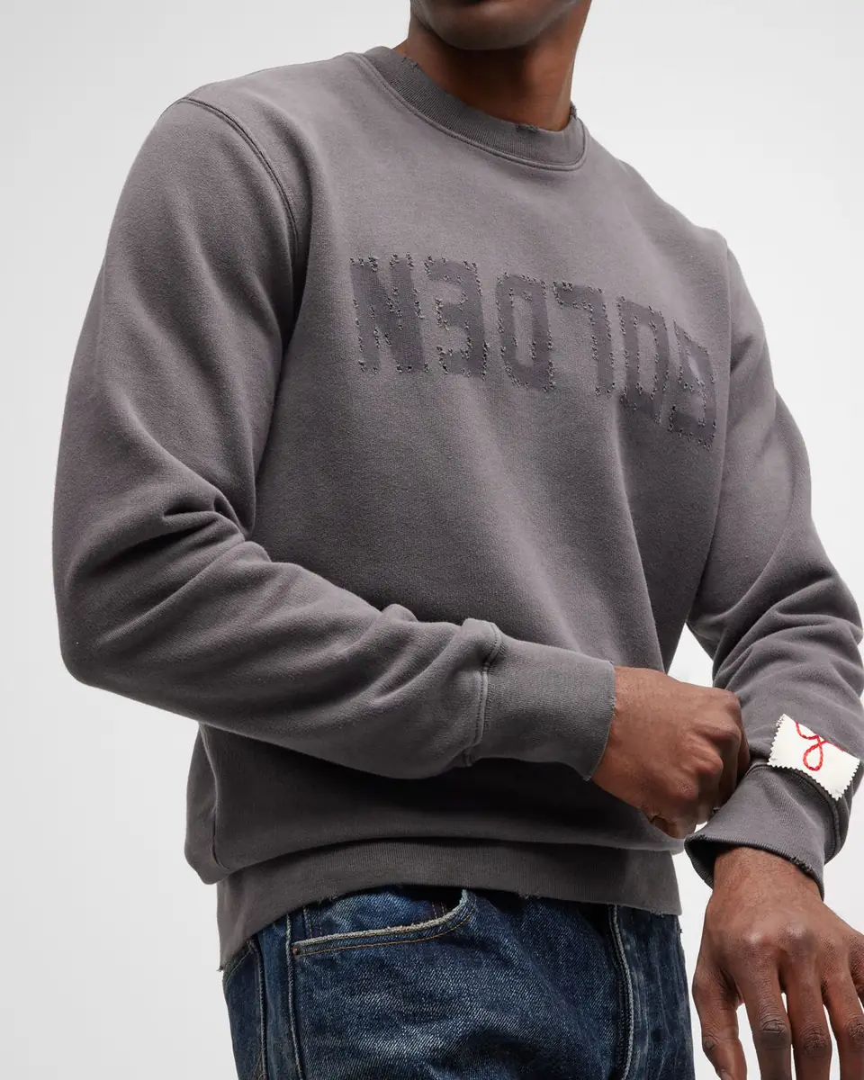 Golden Goose Men's Golden Sweatshirt | Thumbnail 5 Golden Goose Men's Golden Sweatshirt | Thumbnail 5