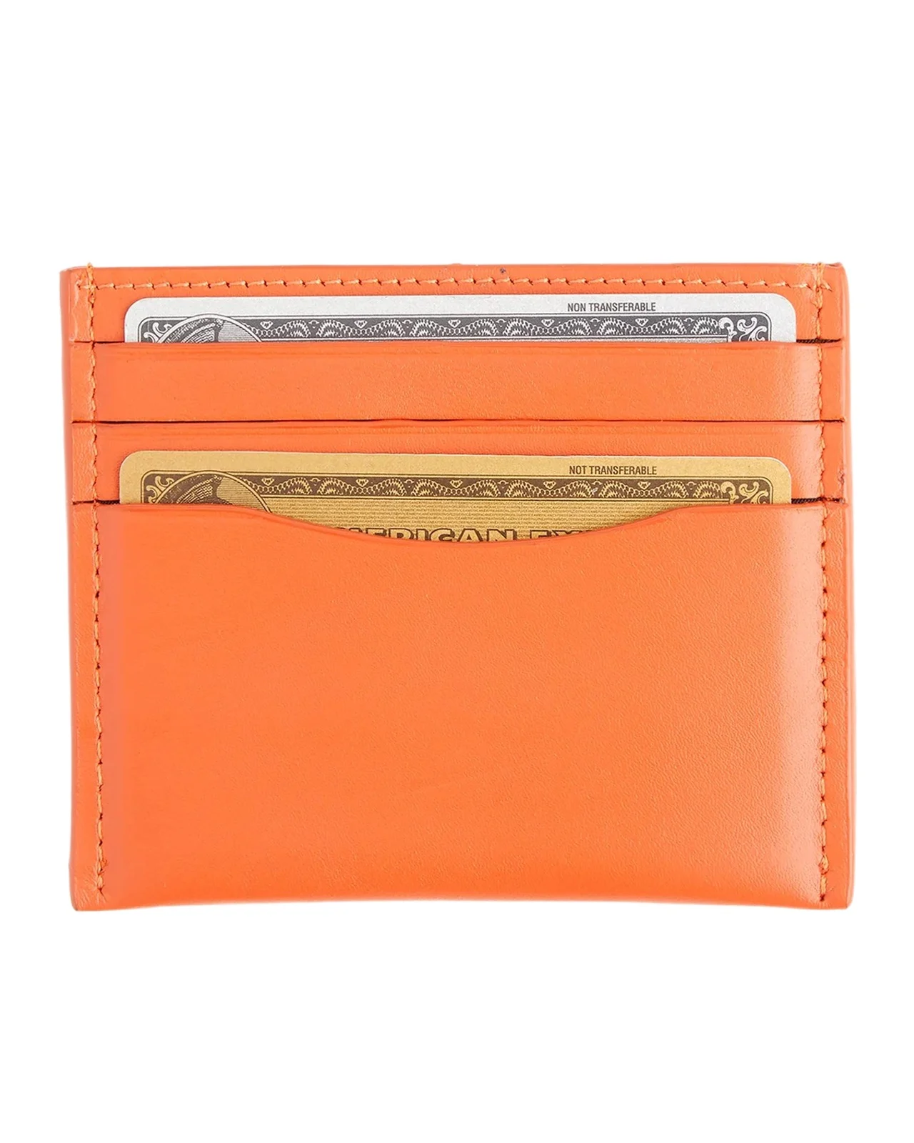 Royce New York Personalized Leather RFID-Blocking Minimalist Card Case