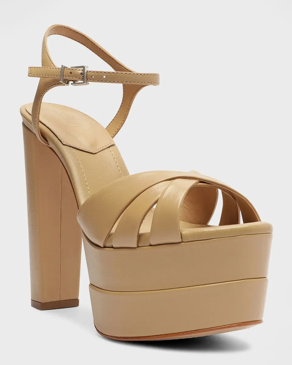 Schutz Keefa Leather Ankle-Strap Platform Sandals | Thumbnail 2 Schutz Keefa Leather Ankle-Strap Platform Sandals | Thumbnail 2