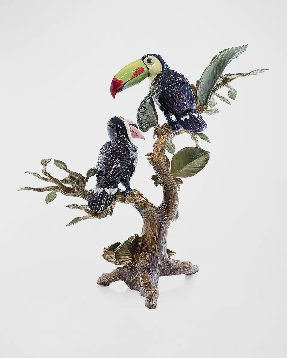 Jay Strongwater Embellished Toucan Tree Objet | Thumbnail 5